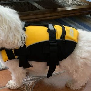 Dog flotation device life vest